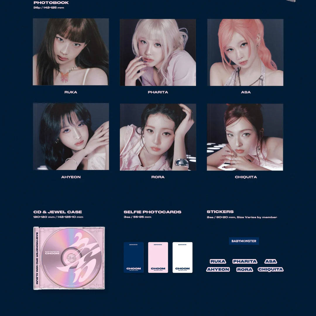 BABYMONSTER - [춤 CHOOM] Jewel Ver. Álbum