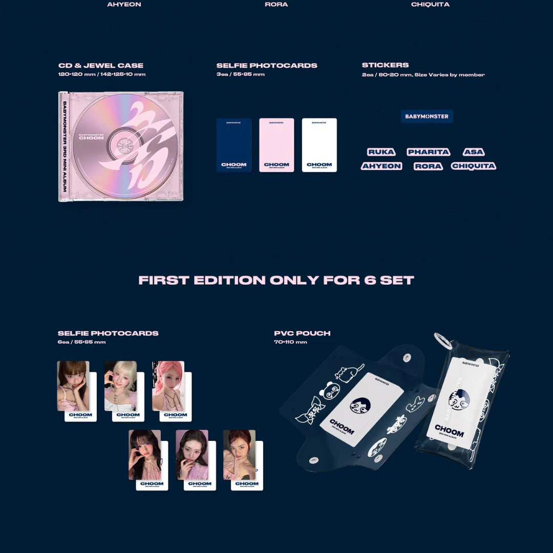 BABYMONSTER - [춤 CHOOM] Jewel Ver. Álbum