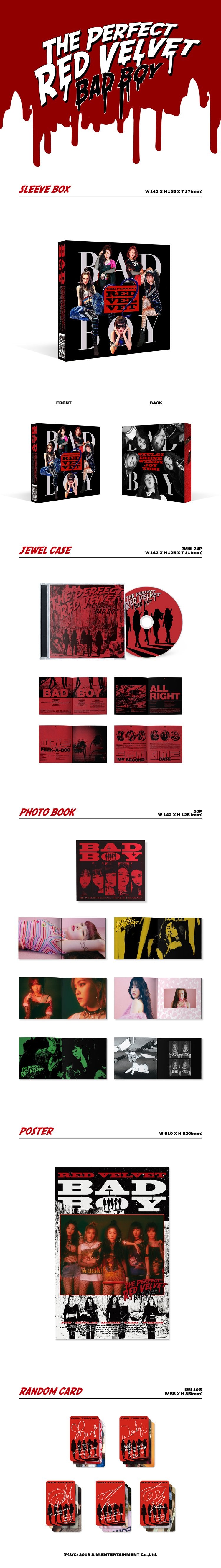 RED VELVET – The Perfect Red Velvet (BAD BOY) Álbum