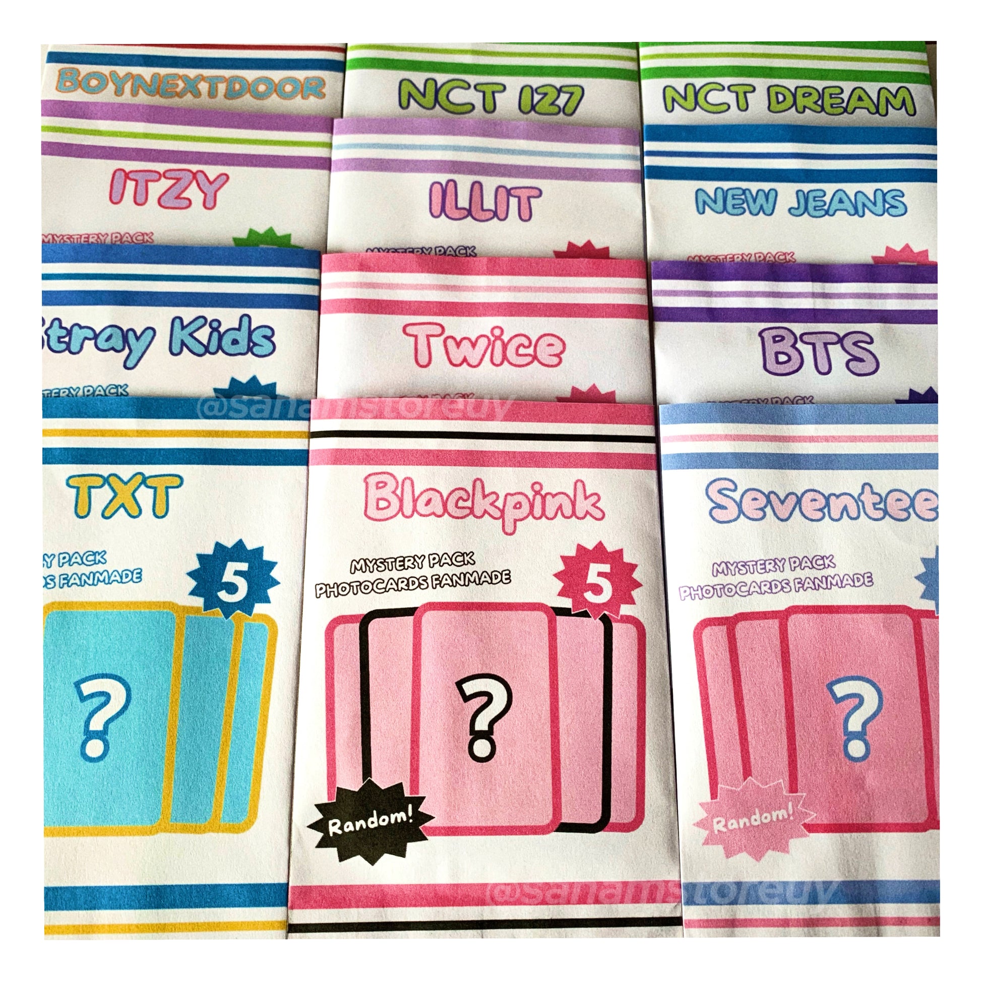 MYSTERY PACK 5 Photocards