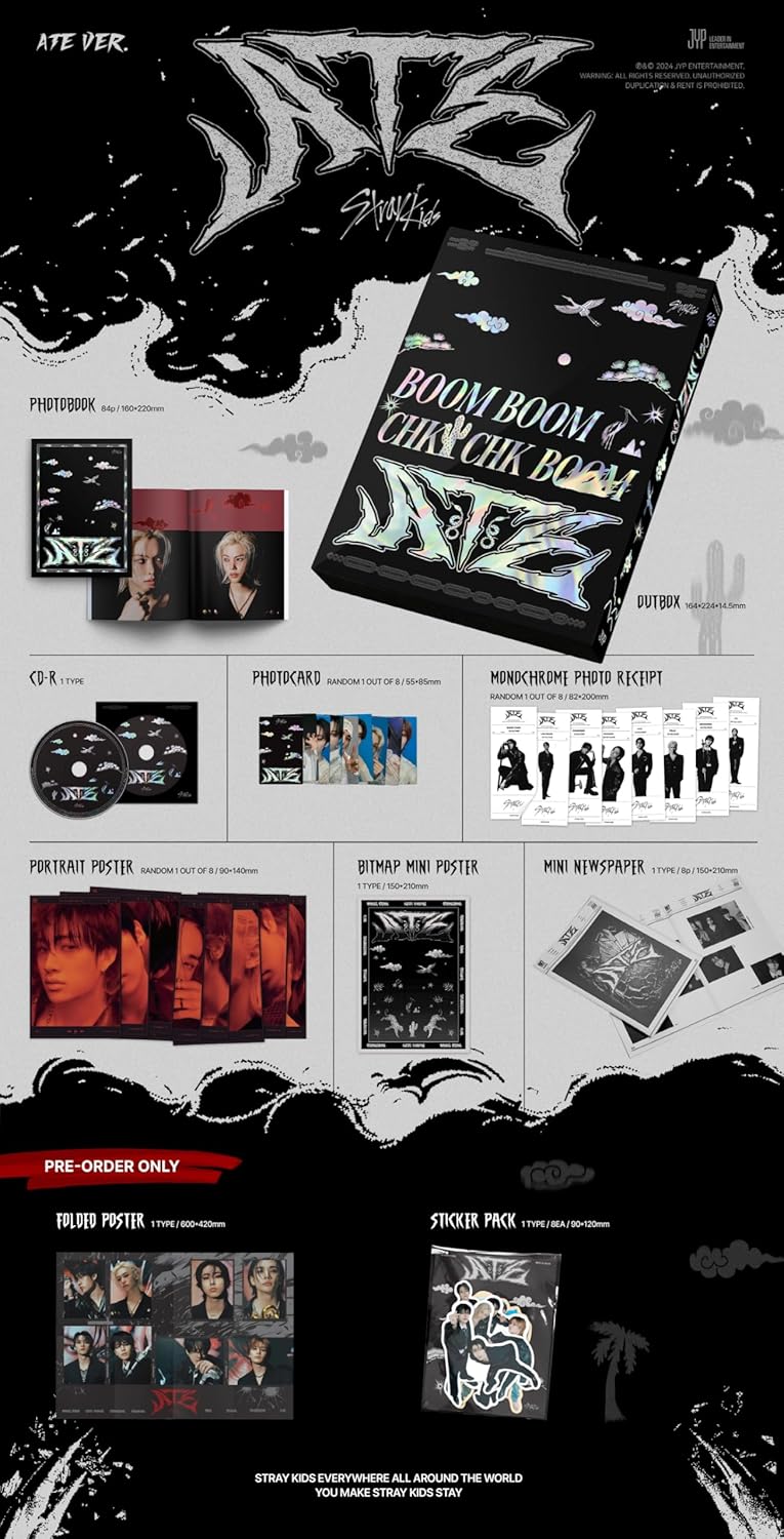STRAY KIDS - ATE Álbum Edición Limitada
