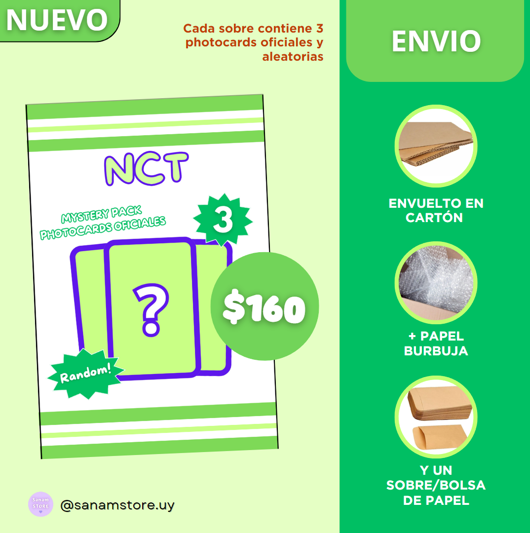 NCT 3 photocards oficiales