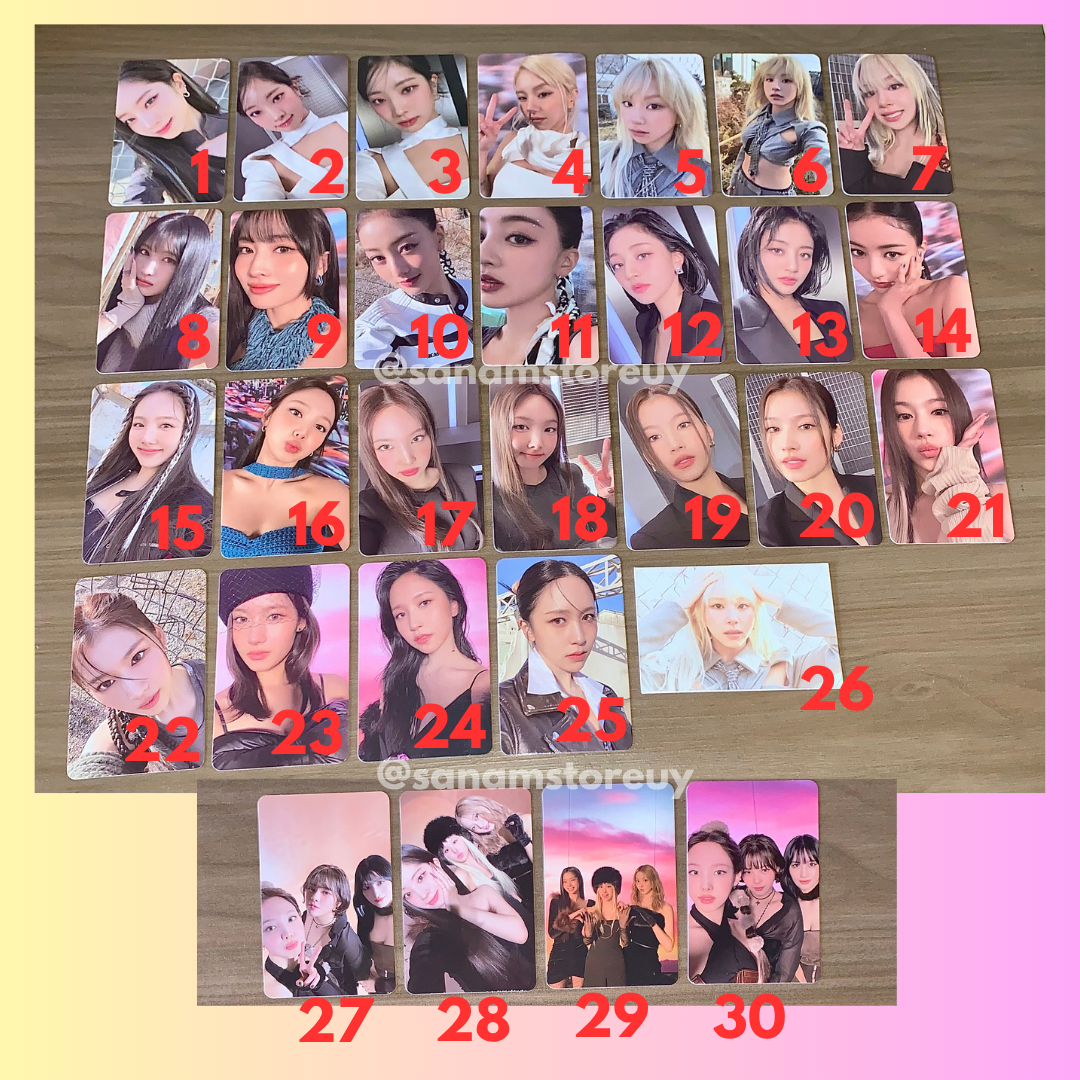 TWICE - Ready to Be Photocards