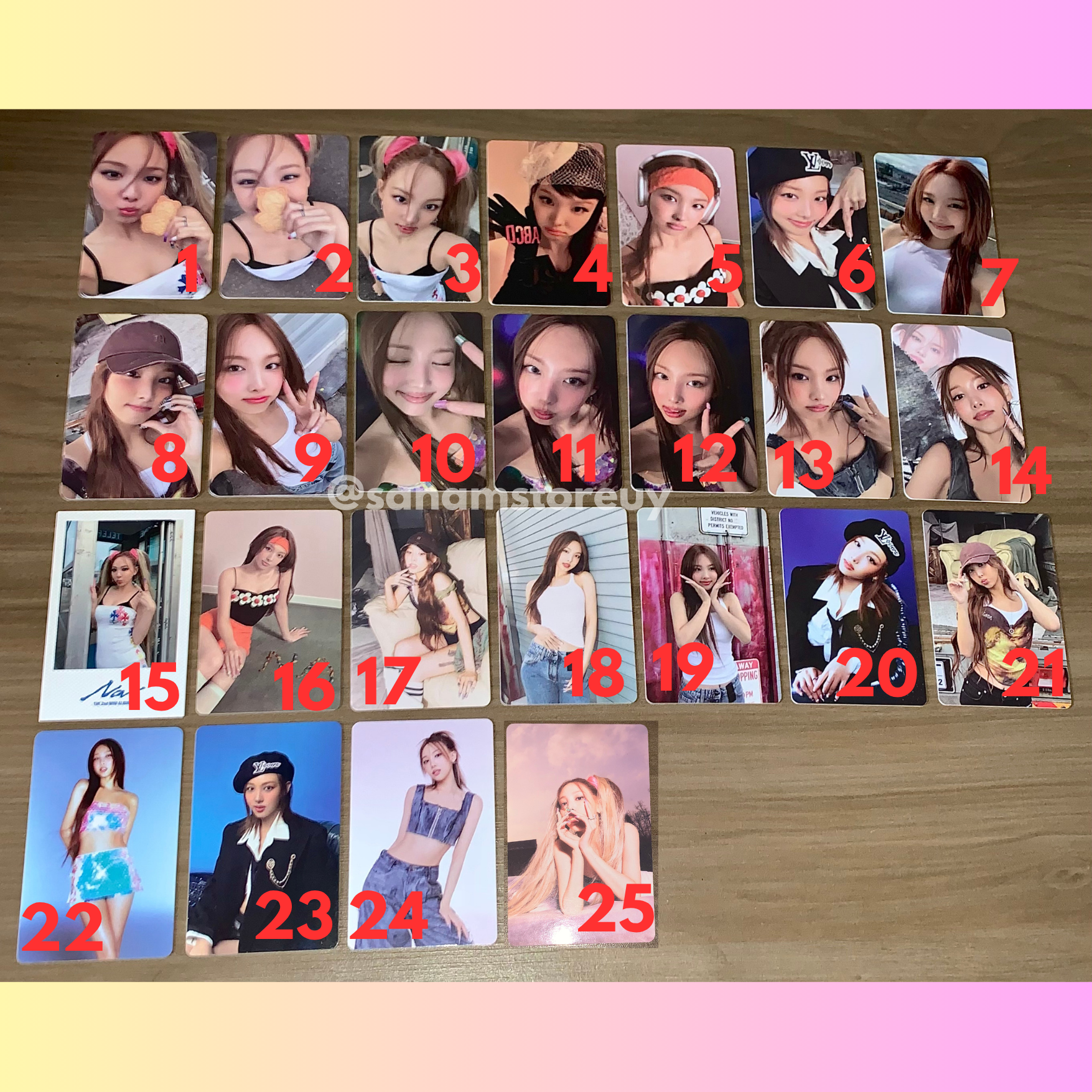 NAYEON - Na Photocards