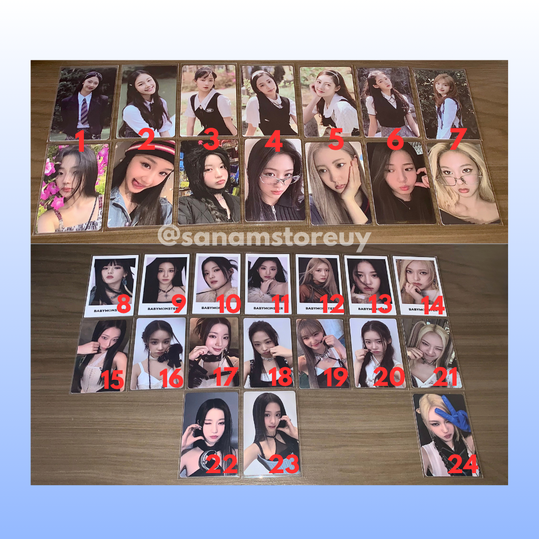 BABYMONSTER - Photocards #2