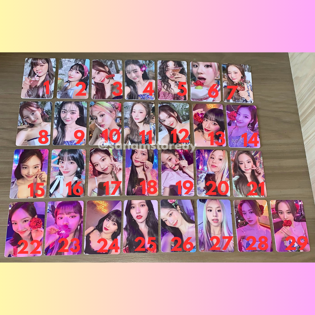TWICE - Taste of Love Photocards
