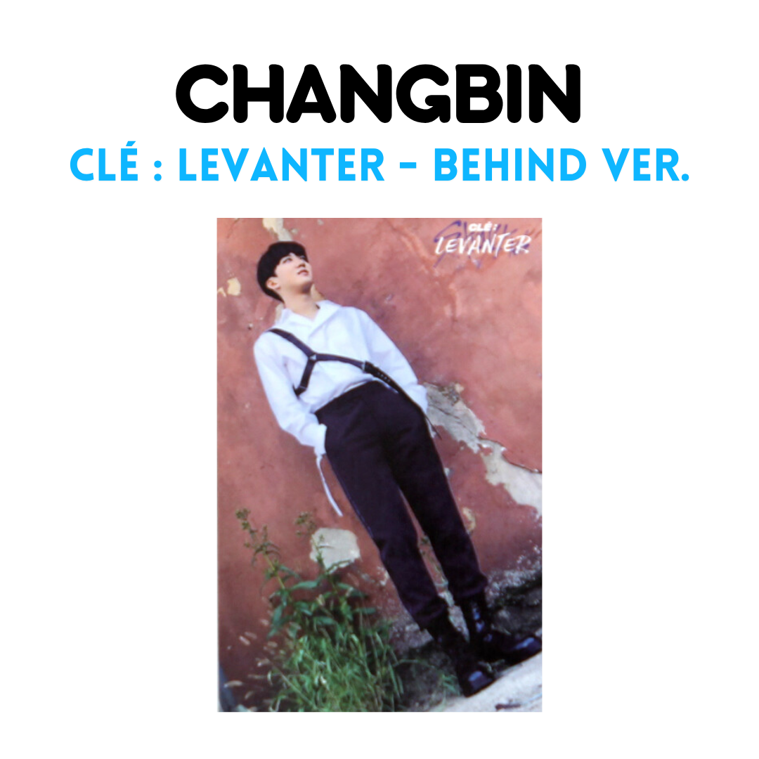 STRAY KIDS - CLÉ : LEVANTER Photocards