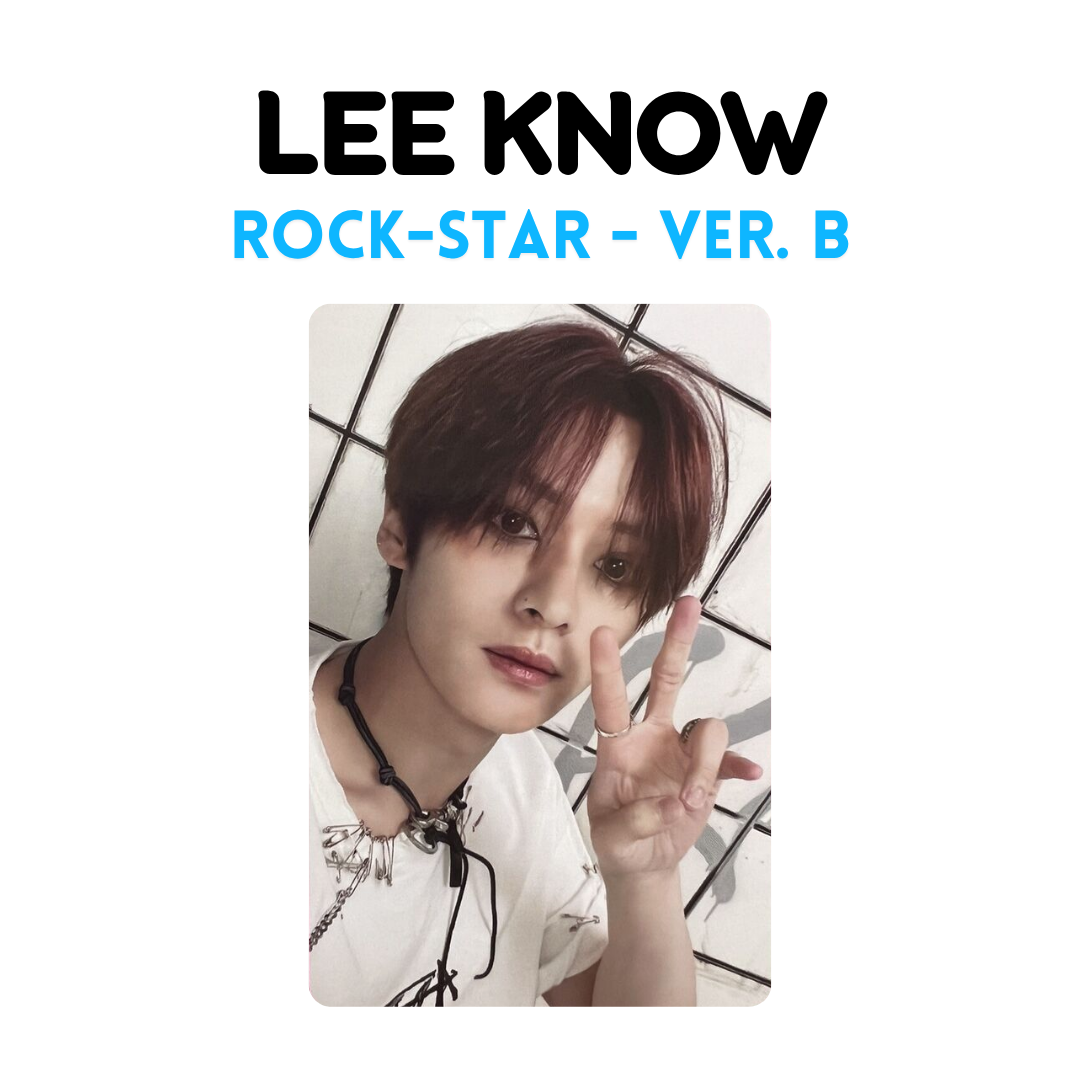 STRAY KIDS - ROCK-STAR Photocards