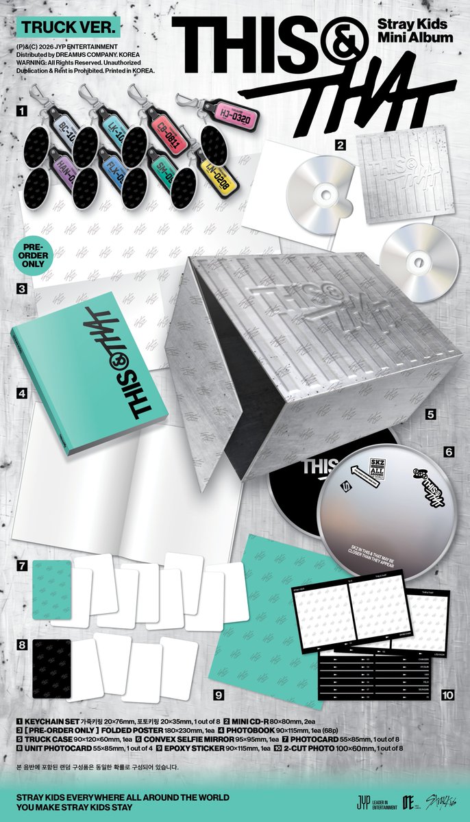 (PRE-VENTA) STRAY KIDS - THIS & THAT (TRUCK VER.) Álbum