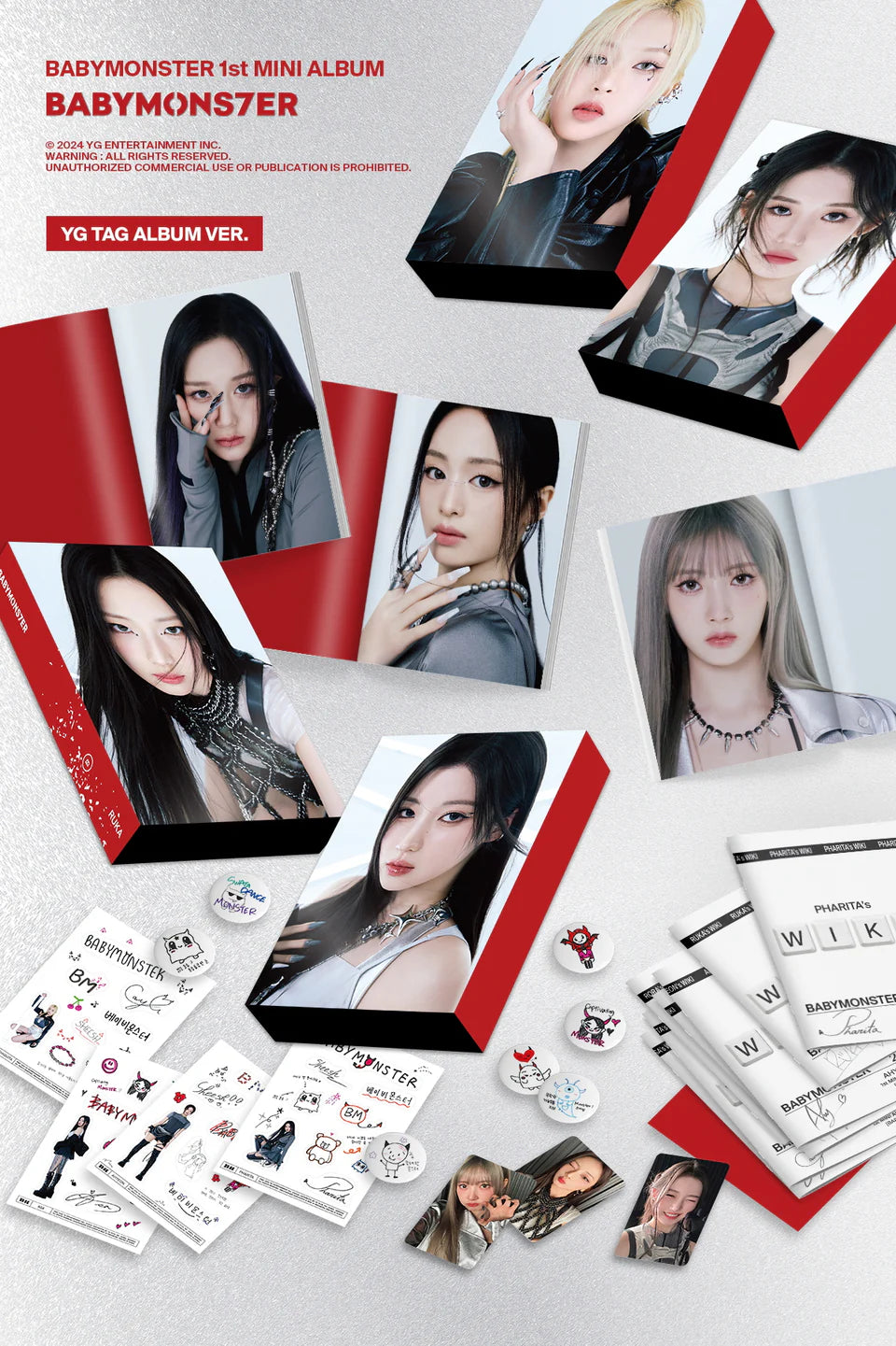 BABYMONSTER - [BABYMONS7ER] YG TAG Álbum