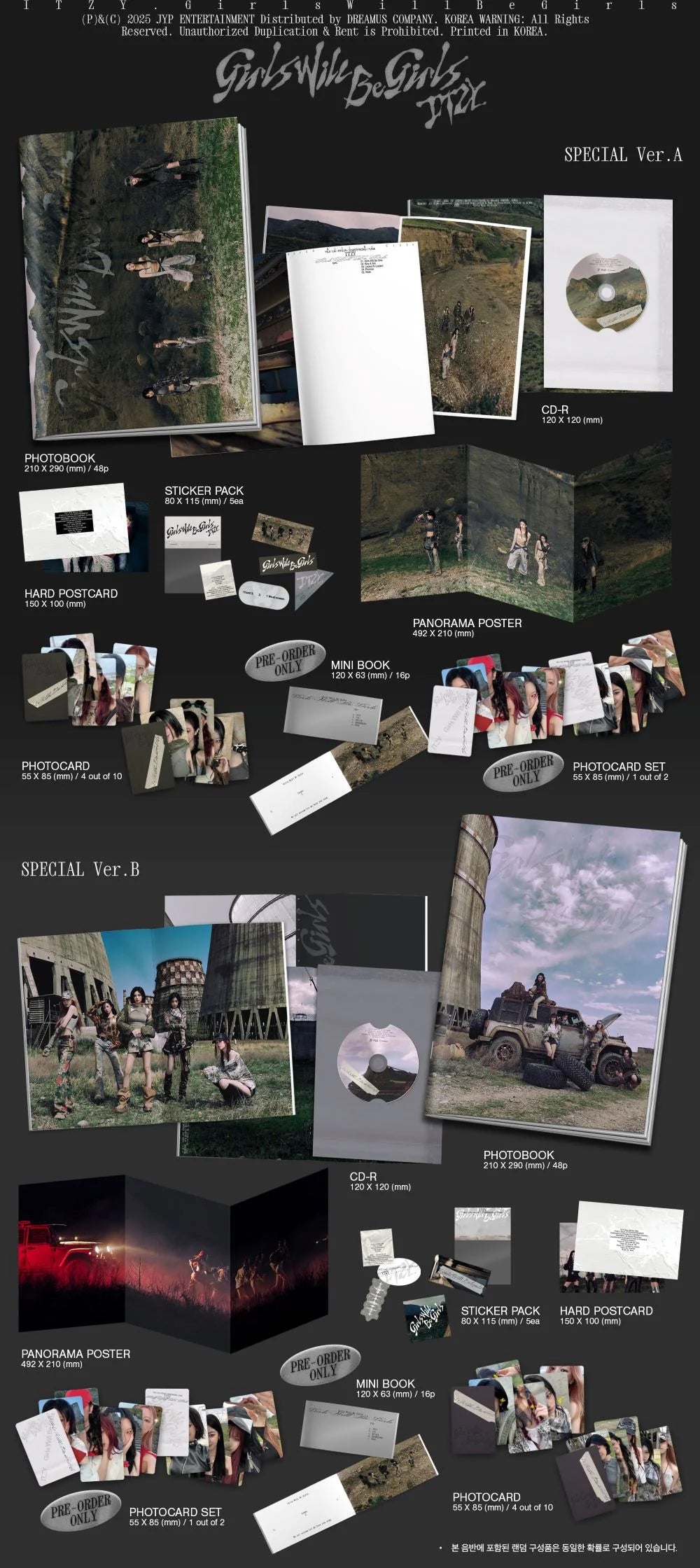 ITZY - Girls Will Be Girls (SPECIAL EDITION) Álbum