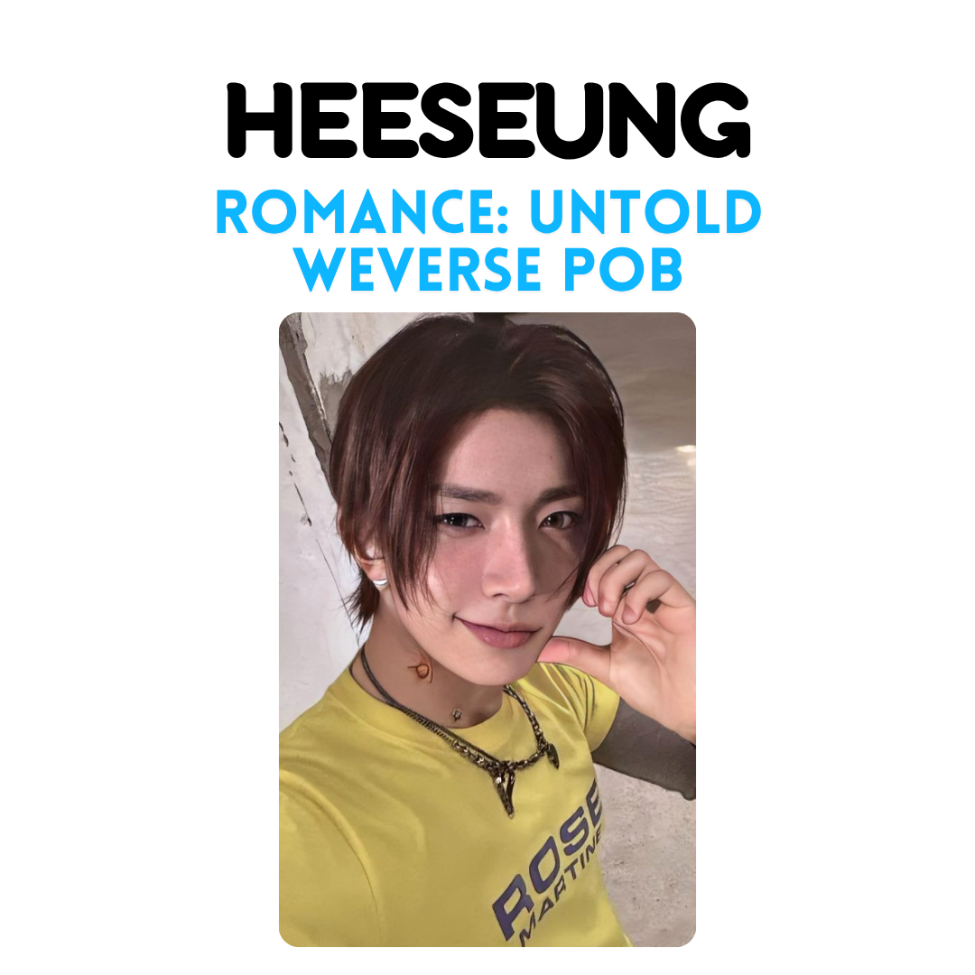 ENHYPEN - ROMANCE UNTOLD Photocards