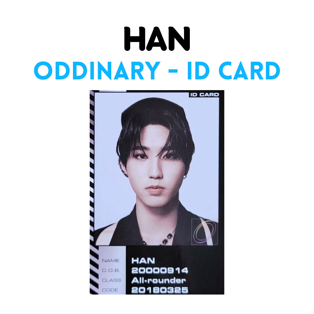 STRAY KIDS - ODDINARY Photocards