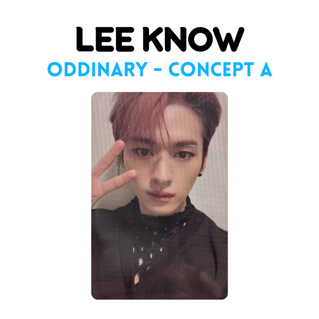 STRAY KIDS - ODDINARY Photocards
