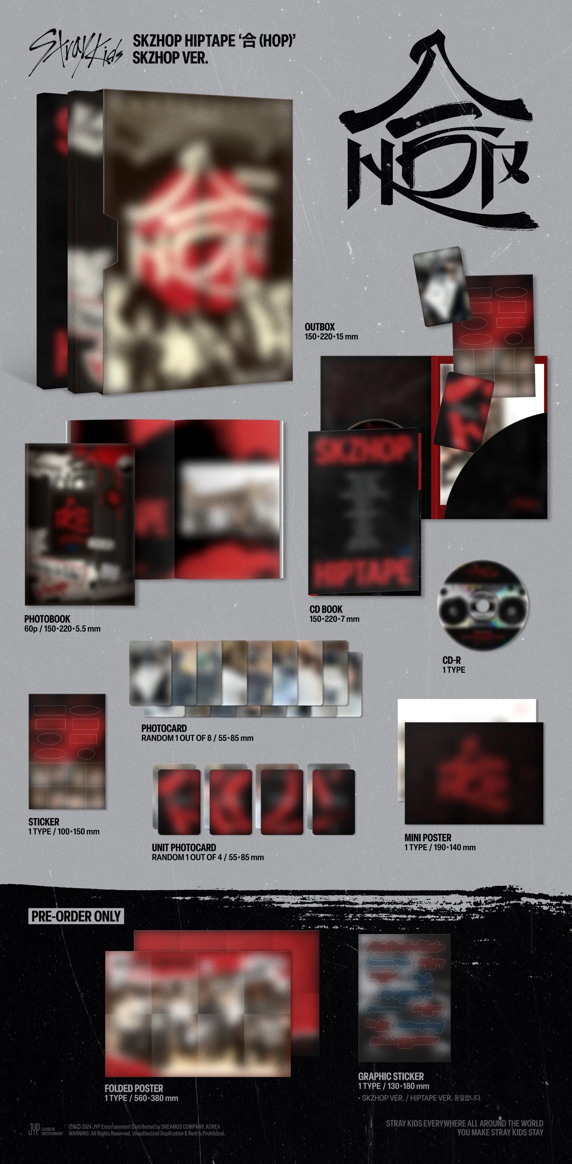 STRAY KIDS - SKZHOP HIPTAPE HOP Álbum