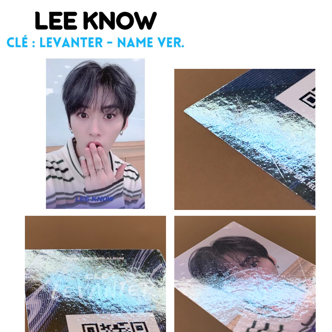 STRAY KIDS - CLÉ : LEVANTER Photocards