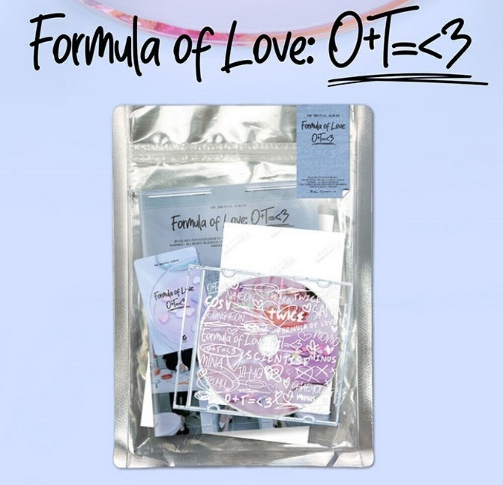 TWICE - Formula of Love (Result File Ver.) Álbum
