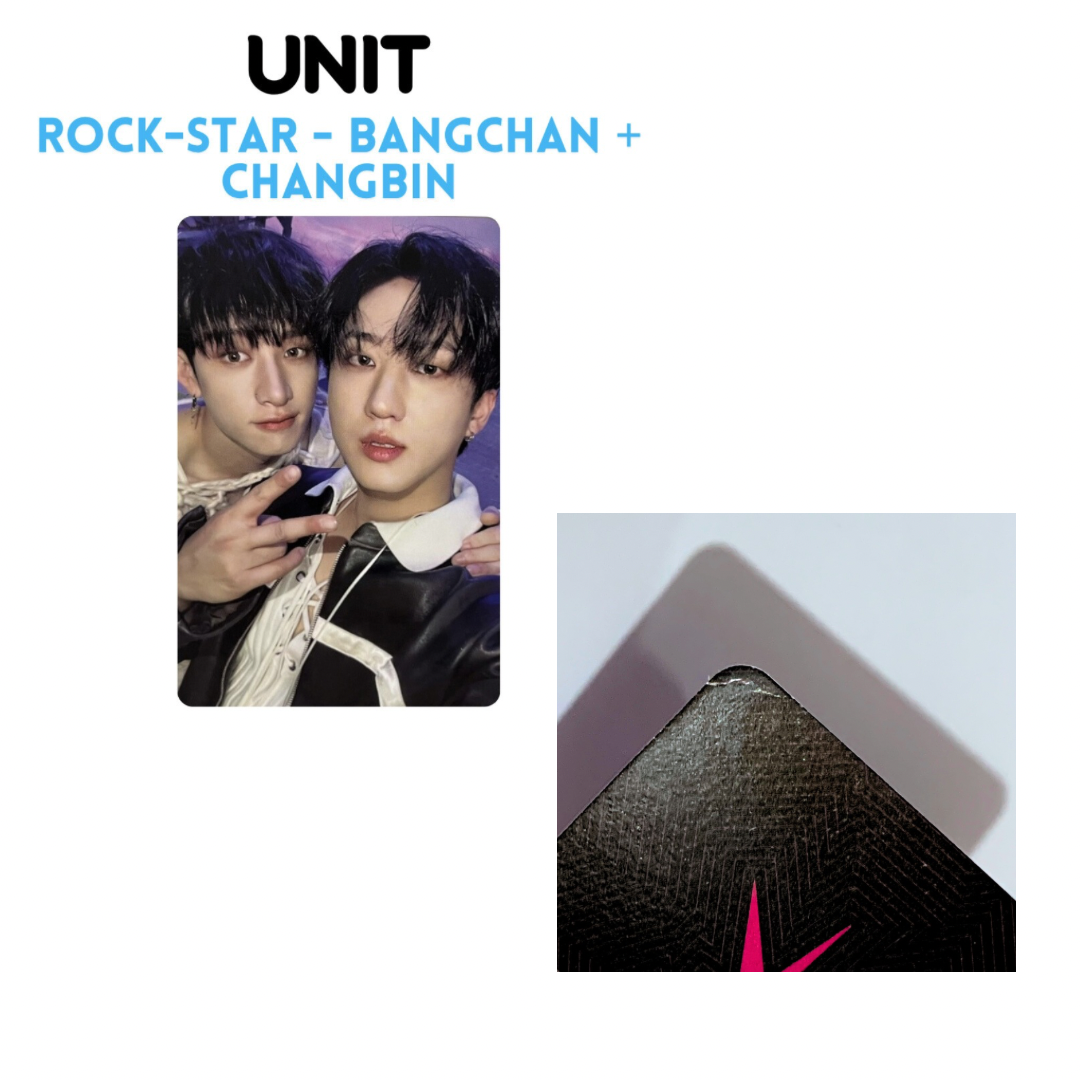 STRAY KIDS - ROCK-STAR UNIT Photocards