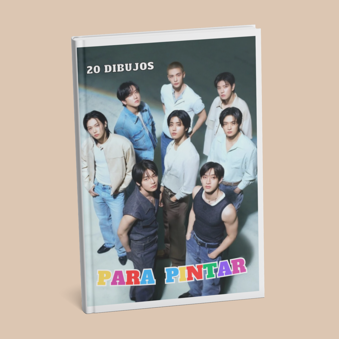 STRAY KIDS - Librito para pintar
