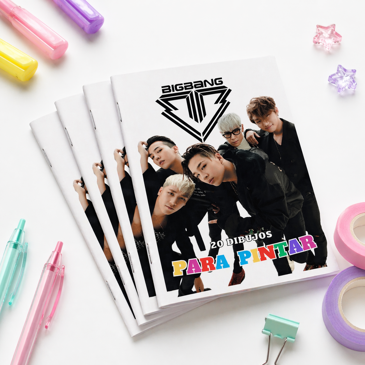 BIGBANG - Librito para pintar