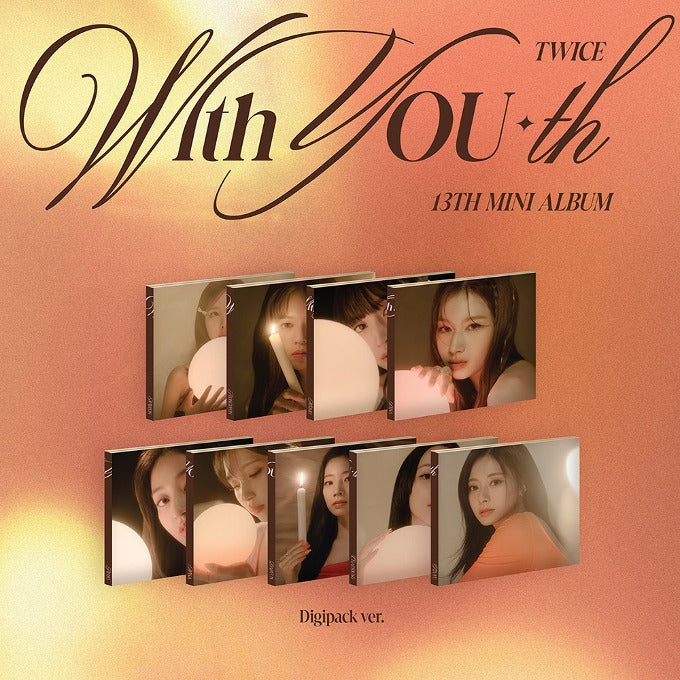 TWICE – With You-th Digipack Álbum