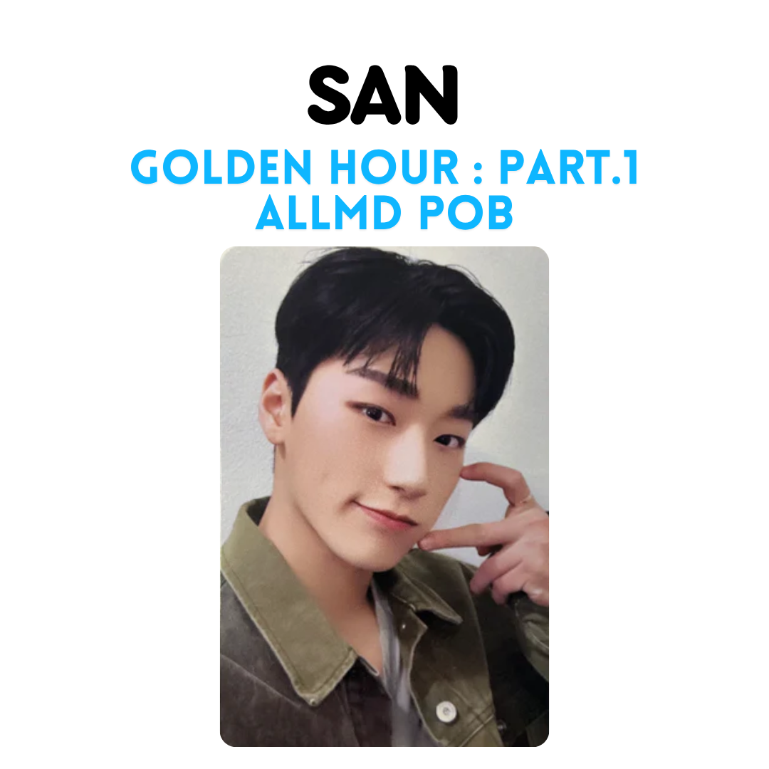 ATEEZ - GOLDEN HOUR: PART.1 Photocards