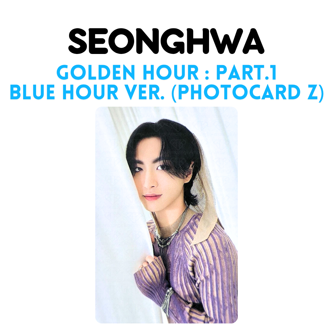ATEEZ - GOLDEN HOUR: PART.1 Photocards