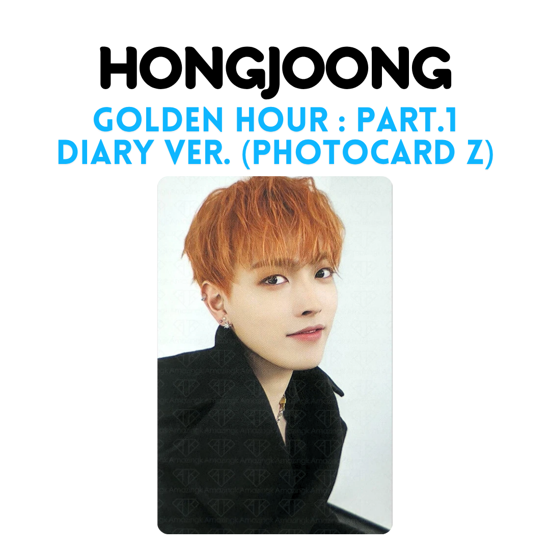 ATEEZ - GOLDEN HOUR: PART.1 Photocards