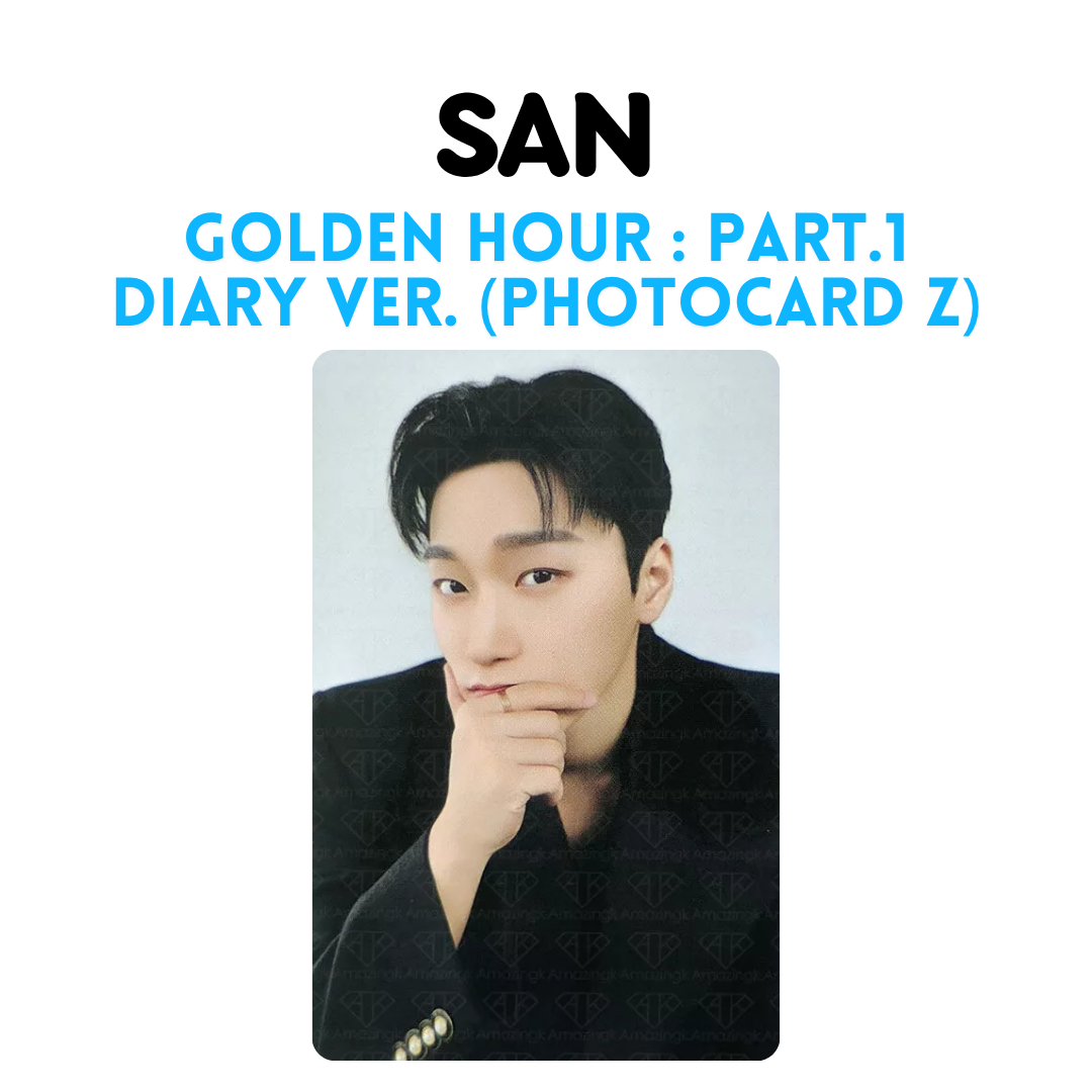 ATEEZ - GOLDEN HOUR: PART.1 Photocards