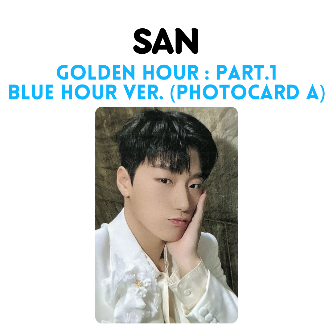 ATEEZ - GOLDEN HOUR: PART.1 Photocards