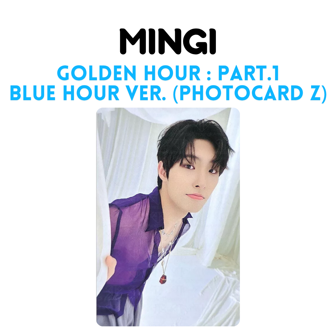 ATEEZ - GOLDEN HOUR: PART.1 Photocards