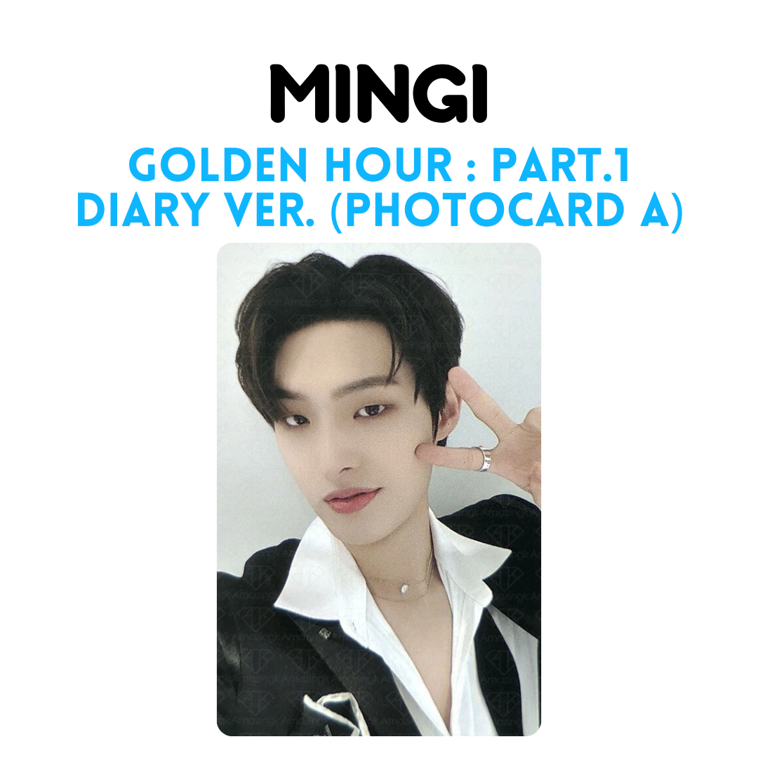 ATEEZ - GOLDEN HOUR: PART.1 Photocards