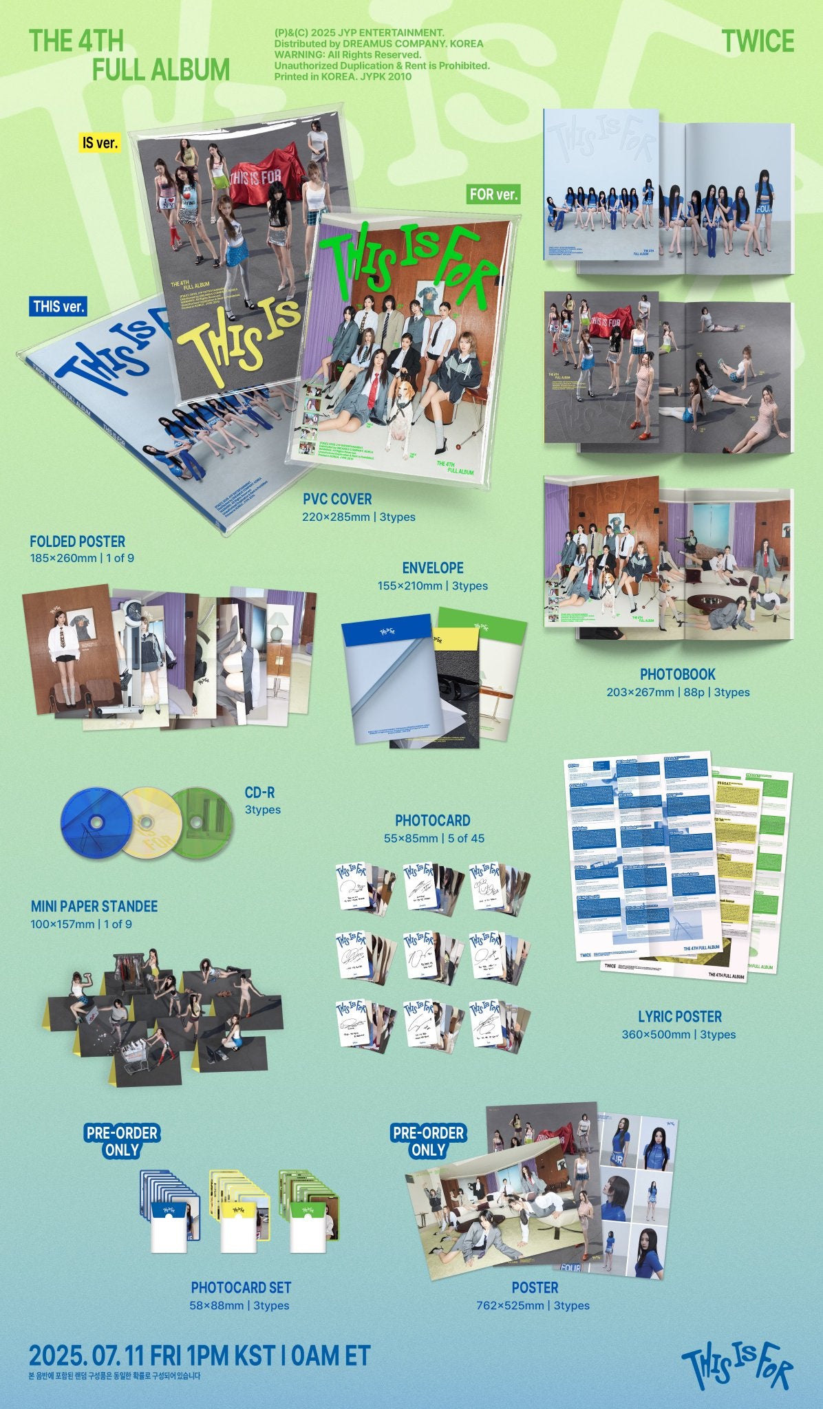 TWICE - THIS IS FOR Álbum