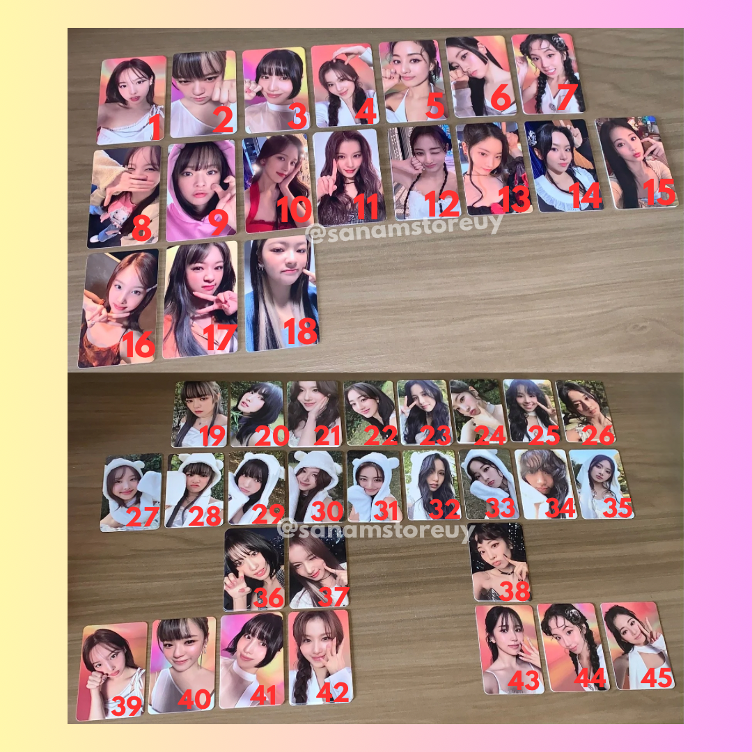 TWICE With You-th Photocards