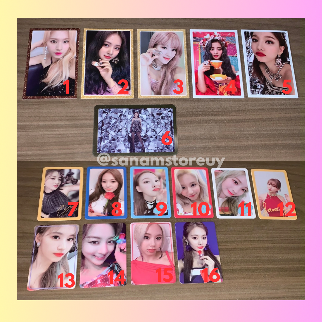 TWICE Feel Special/Fancy You Photocards