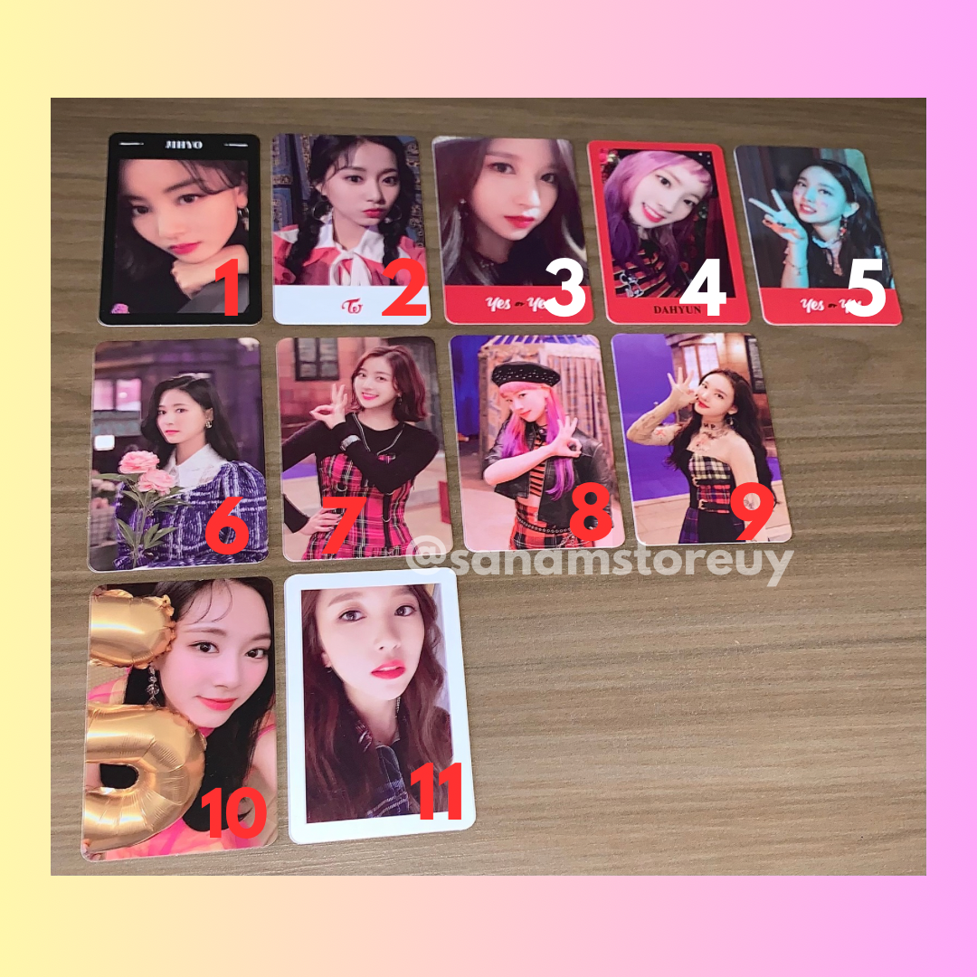 TWICE - Yes or Yes Photocards