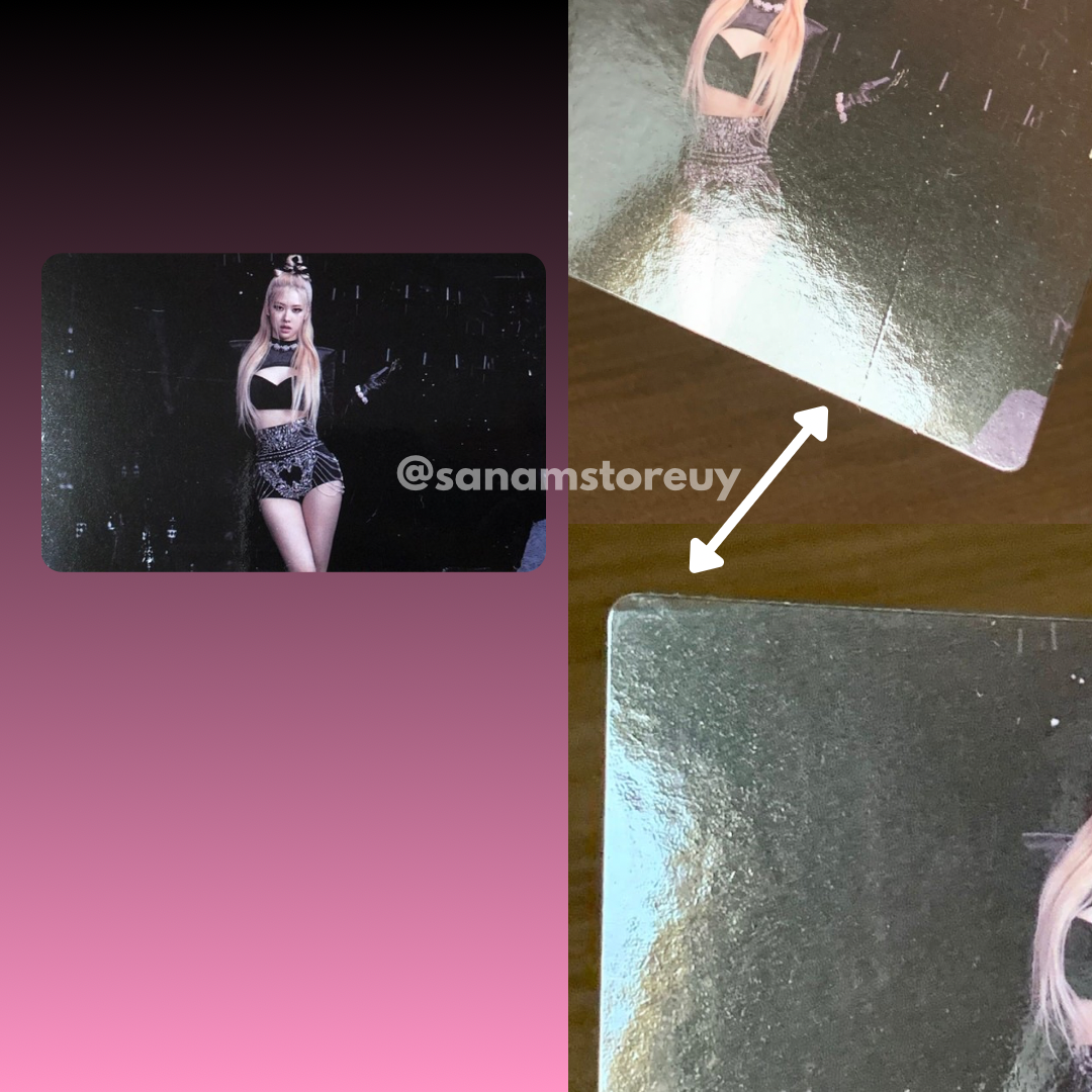 BLACKPINK Rosé / Lisa Photocards