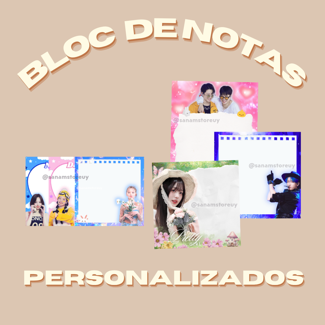 Bloc de notas personalizados