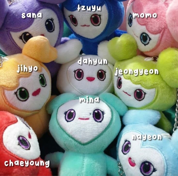 Peluches TWICE - Lovelys + Photocard