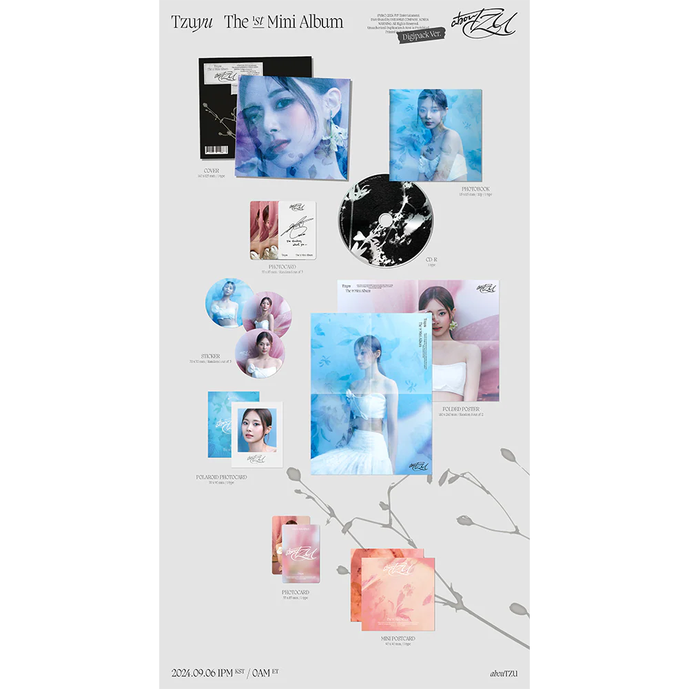 TZUYU – abouTZU (Digipack Ver.) Álbum
