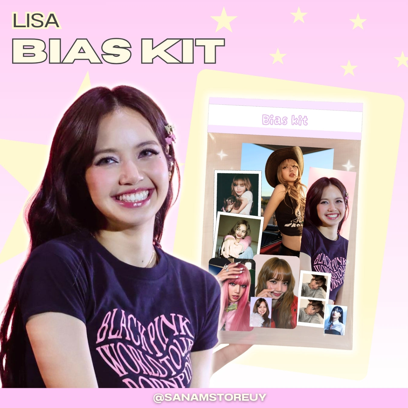 BLACKPINK LISA - Bias Kit