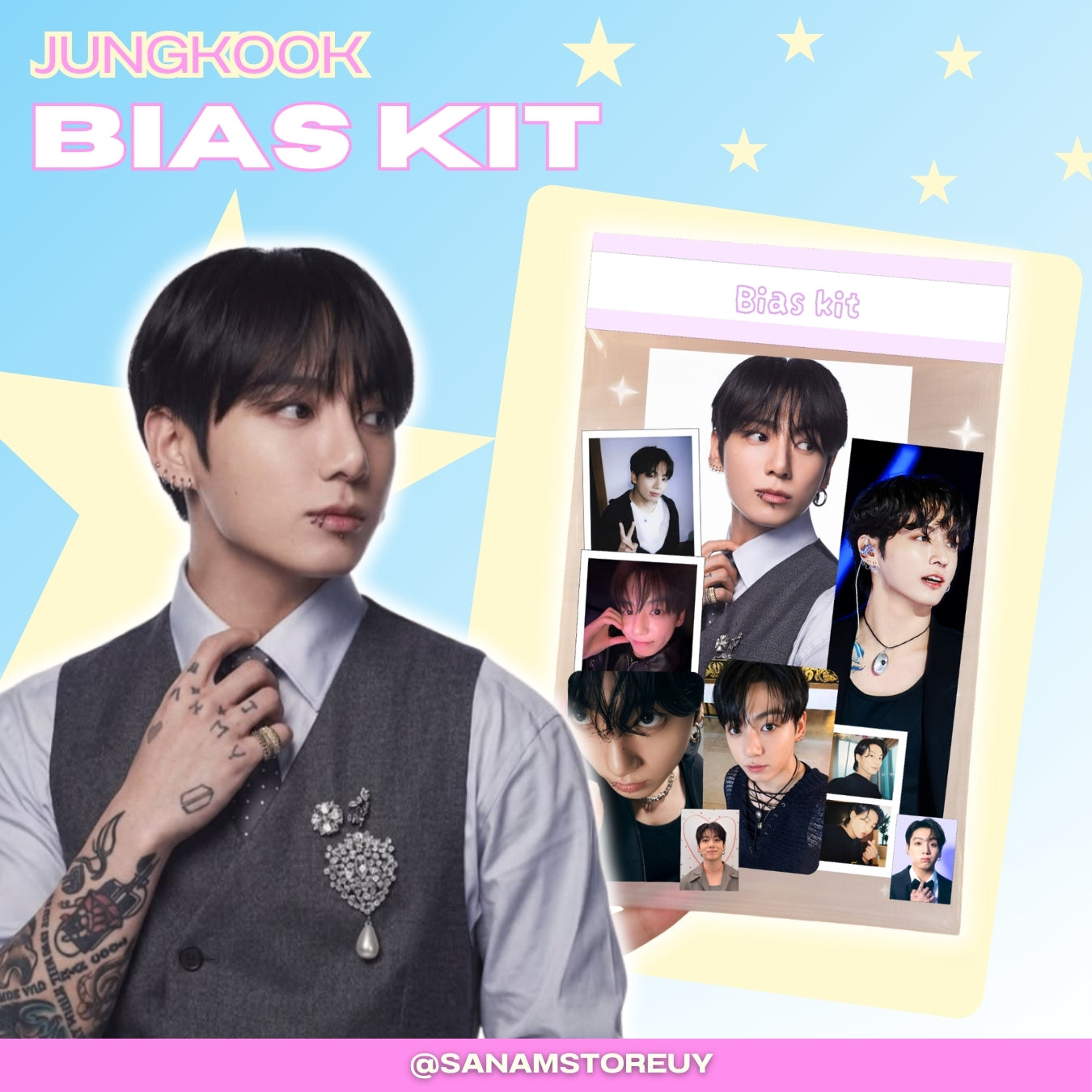 BTS JUNGKOOK - Bias Kit