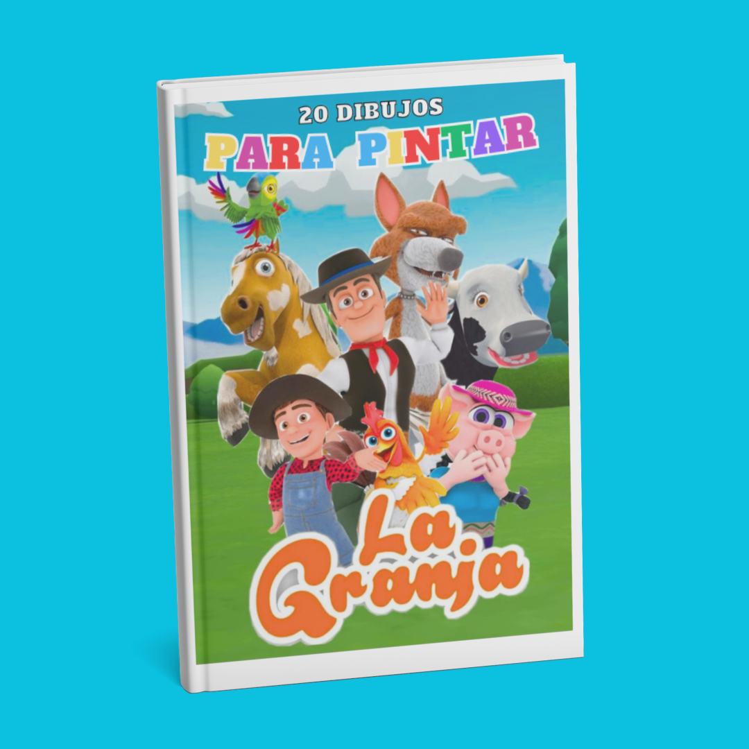 LA GRANJA DE ZENÓN - Librito para pintar