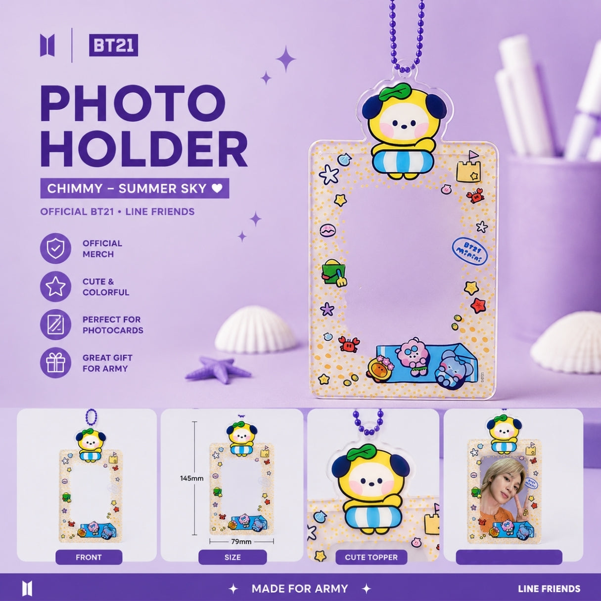 BTS (BT21 Merch) Photocard Holder