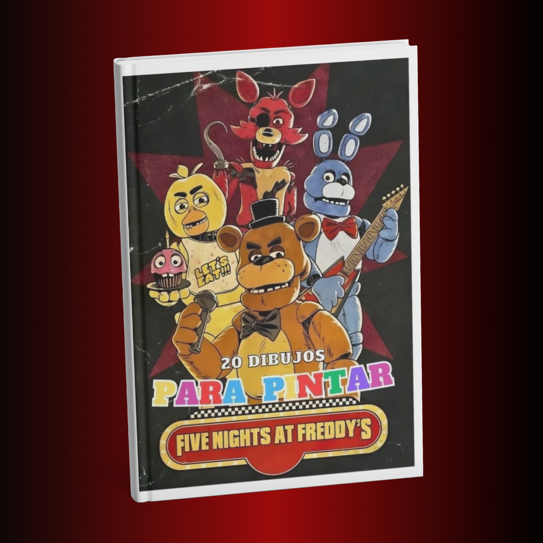 Five Nights at Freddy's - Librito para pintar