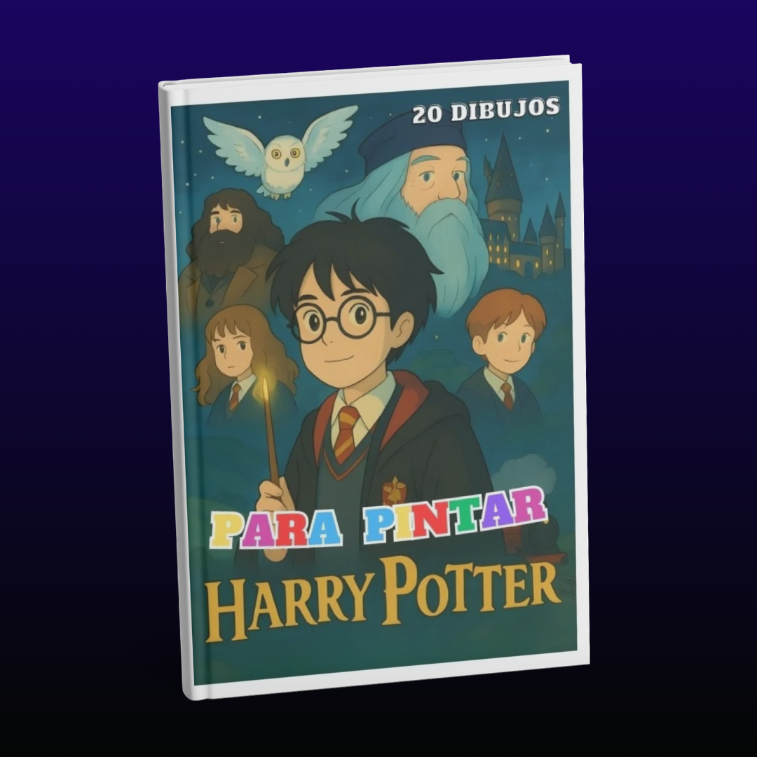 Harry Potter - Librito para pintar