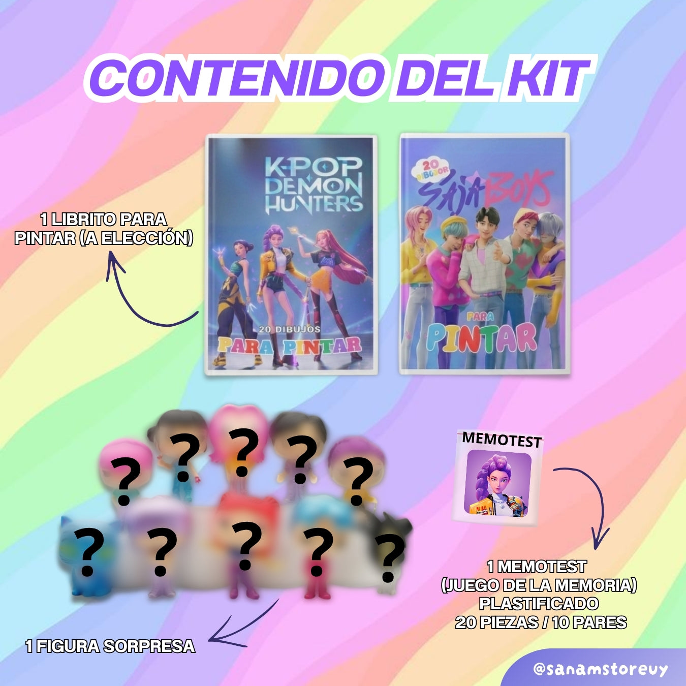 KIT DE LAS GUERRERAS K-POP