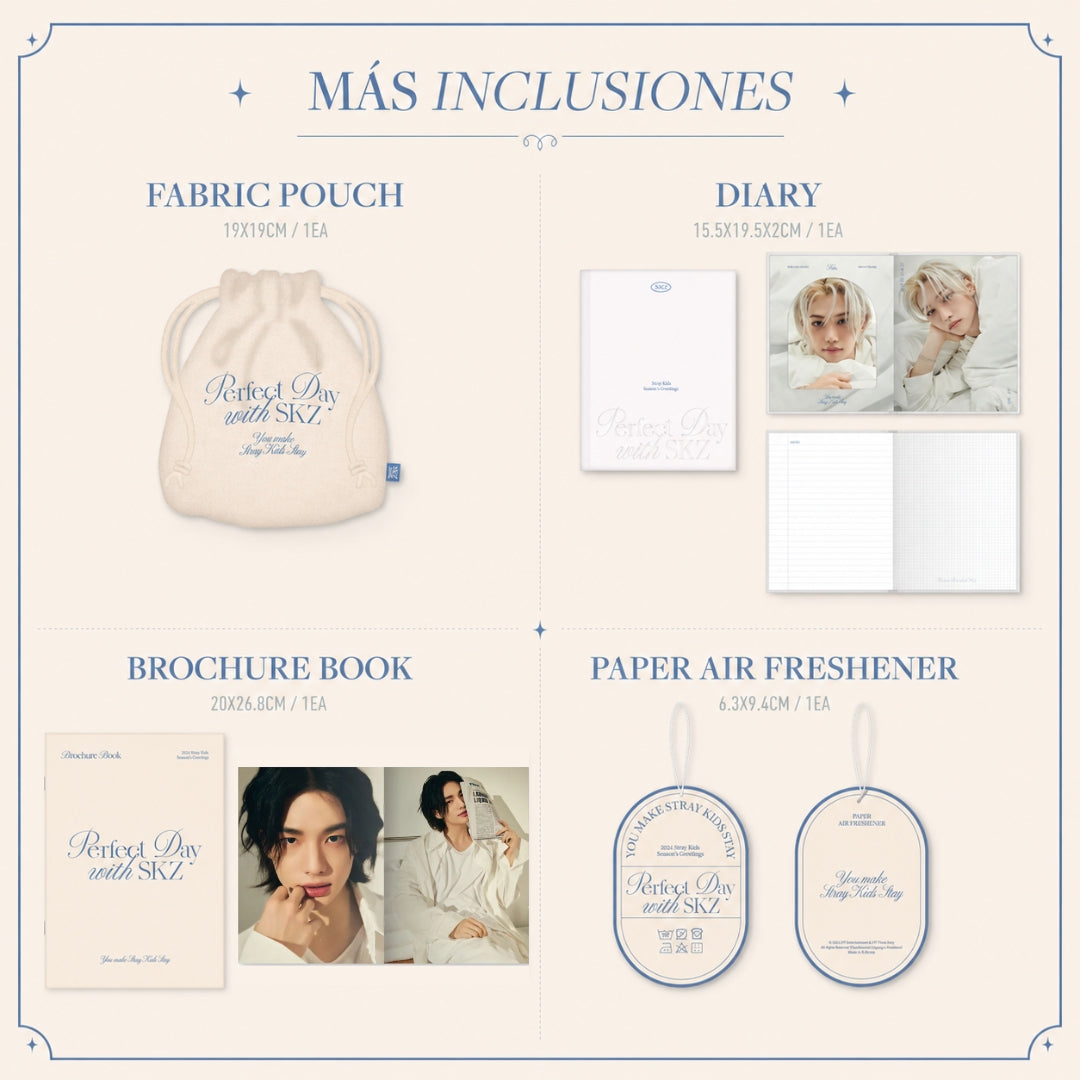 Stray Kids 2024 Season's Greetings – Inclusiones Originales