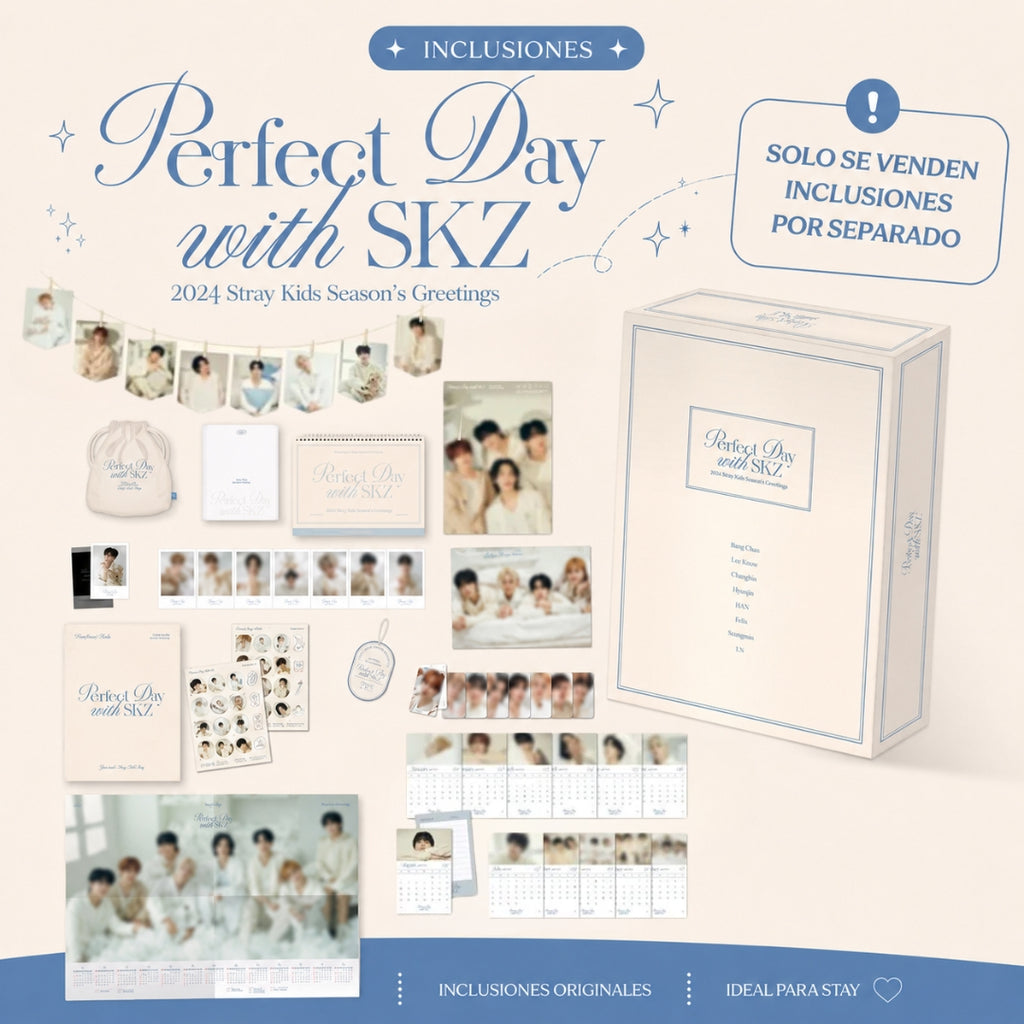 Stray Kids 2024 Season's Greetings – Inclusiones Originales