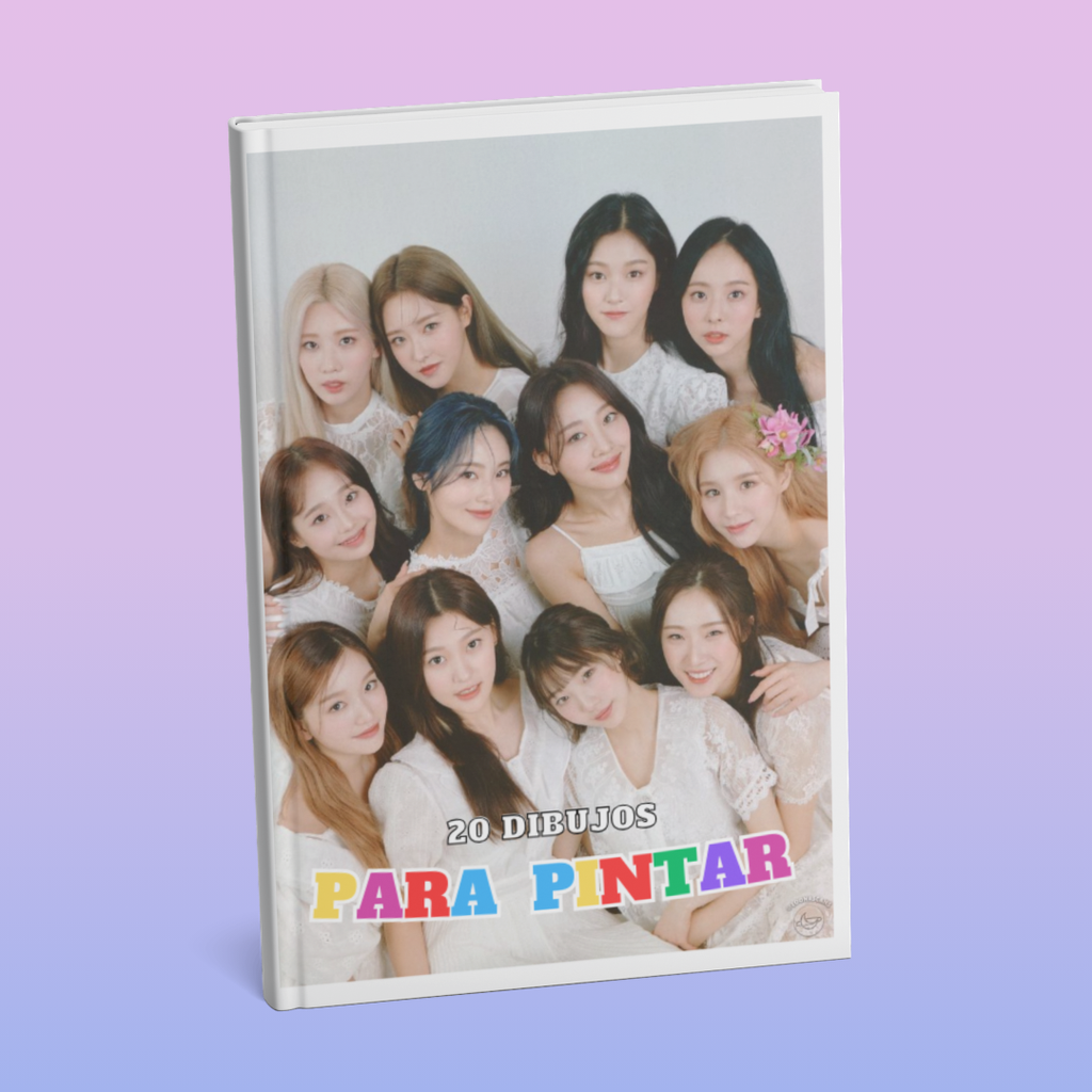 LOONA - Librito para pintar